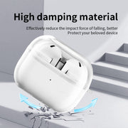 For Samsung Galaxy Buds 3 Shockproof PC Bluetooth Earphone Protective Case(Transparent)
