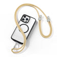 DUX DUCIS Plaz Crossbody Neck Strap Anti-lost Phone Lanyard(Glaze Yellow) - Lanyards & Wrist Straps by DUX DUCIS | Online Shopping South Africa | PMC TechLife | Buy Now Pay Later Mobicred