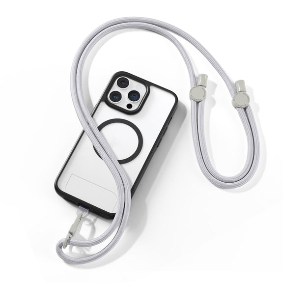 DUX DUCIS Plaz Crossbody Neck Strap Anti-lost Phone Lanyard(Grey)