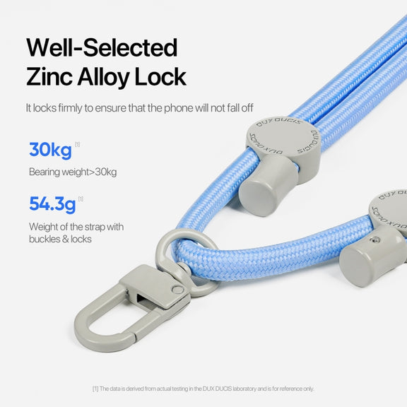 DUX DUCIS Plaz Crossbody Neck Strap Anti-lost Phone Lanyard(Sky Blue)