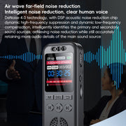 S7 HD Color Screen Smart Noise Reduction Voice Recorder(Black)