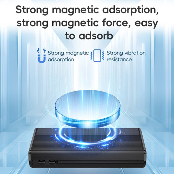 ZD42B Magnetic Sound Control Smart Noise Reduction Voice Recorder, Memory:32GB(Black)