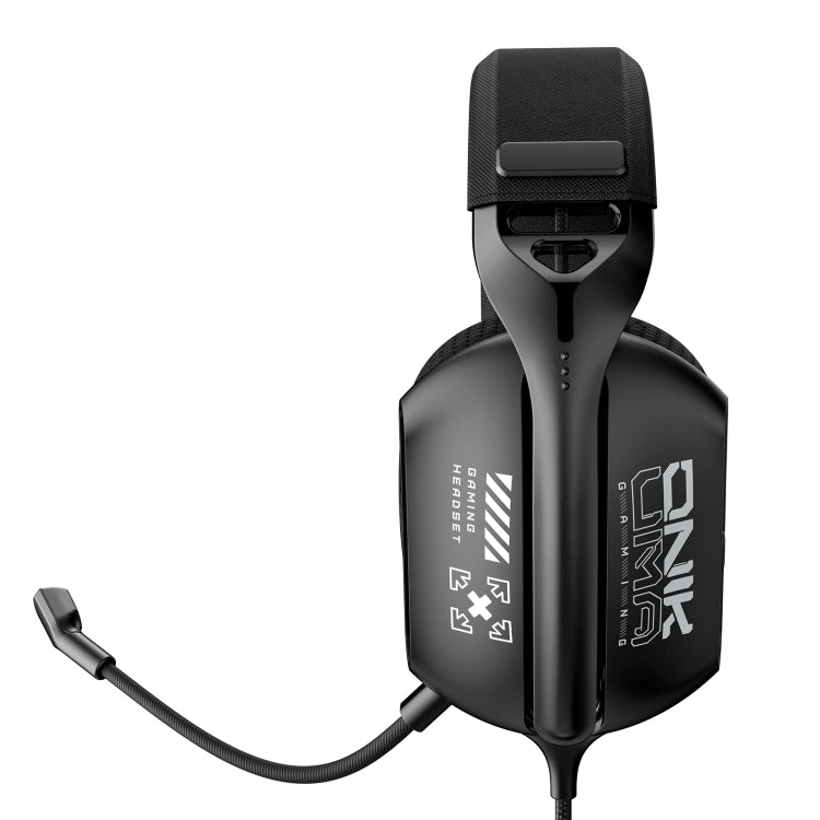 ONIKUMA X12 USB /  3.5mm Wired RGB Light Gaming Headset with Mic, Cable length: 2.2m(Black)