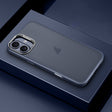 For iPhone 16 SULADA Skin Feel Matte Shockproof Phone Case(Blue) - iPhone 16 Cases by SULADA | Online Shopping South Africa | PMC TechLife | Buy Now Pay Later Mobicred