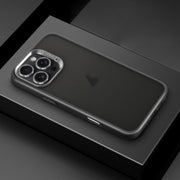 For iPhone 16 Pro Max SULADA Skin Feel Matte Shockproof Phone Case(Black)