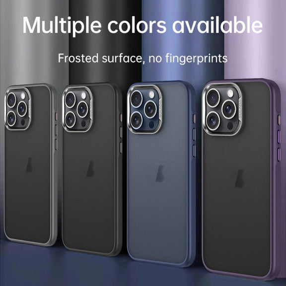 For iPhone 16 SULADA Skin Feel Matte Shockproof Phone Case(Black)