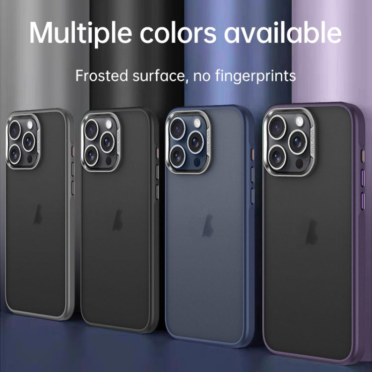 For iPhone 16 SULADA Skin Feel Matte Shockproof Phone Case(Purple)