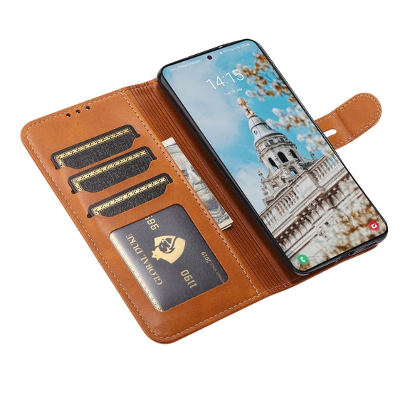 For Samsung Galaxy S25+ 5G Embossed Happy Cat Pattern Flip Leather Phone Case(Yellow)