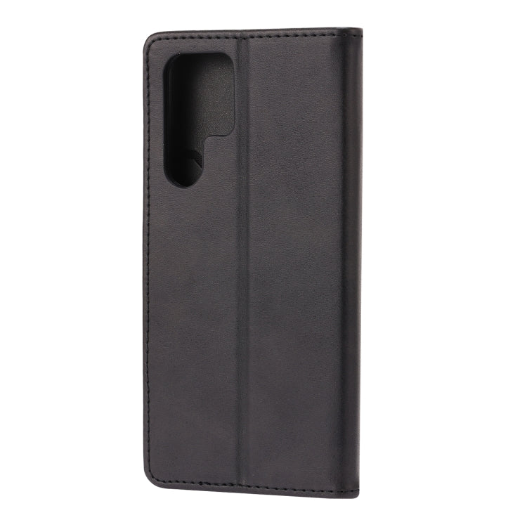 For Samsung Galaxy S25 Ultra 5G Embossed Happy Cat Pattern Flip Leather Phone Case(Black)