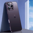 For iPhone 16 Pro Max SULADA Natural Color Series Electroplating Frosted TPU Phone Case(Dark Purple) - iPhone 16 Pro Max Cases by SULADA | Online Shopping South Africa | PMC TechLife | Buy Now Pay Later Mobicred