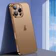 For iPhone 16 Pro Max SULADA Natural Color Series Electroplating Frosted TPU Phone Case(Gold) - iPhone 16 Pro Max Cases by SULADA | Online Shopping South Africa | PMC TechLife | Buy Now Pay Later Mobicred