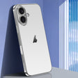 For iPhone 16 SULADA Natural Color Series Electroplating Frosted TPU Phone Case(Silver) - iPhone 16 Cases by SULADA | Online Shopping South Africa | PMC TechLife | Buy Now Pay Later Mobicred