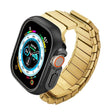 For Apple Watch Ultra 49mm Single Bead Magnetic Stainless Steel Watch Band(Gold) - free shipping - PMc TechLife - Order now!