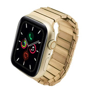 For Apple Watch Series 5 40mm Single Bead Magnetic Stainless Steel Watch Band(Rose Gold)