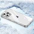 For iPhone 16 Pro SULADA TPU Frame Tempered Glass Transparent Phone Case(White) - free shipping - PMC TechLife - Order now!