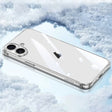 For iPhone 16 Plus SULADA TPU Frame Tempered Glass Transparent Phone Case(White) - iPhone 16 Plus Cases by SULADA | Online Shopping South Africa | PMC TechLife | Buy Now Pay Later Mobicred