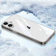For iPhone 16 SULADA TPU Frame Tempered Glass Transparent Phone Case(Black) - free shipping - PMC TechLife - Order now!