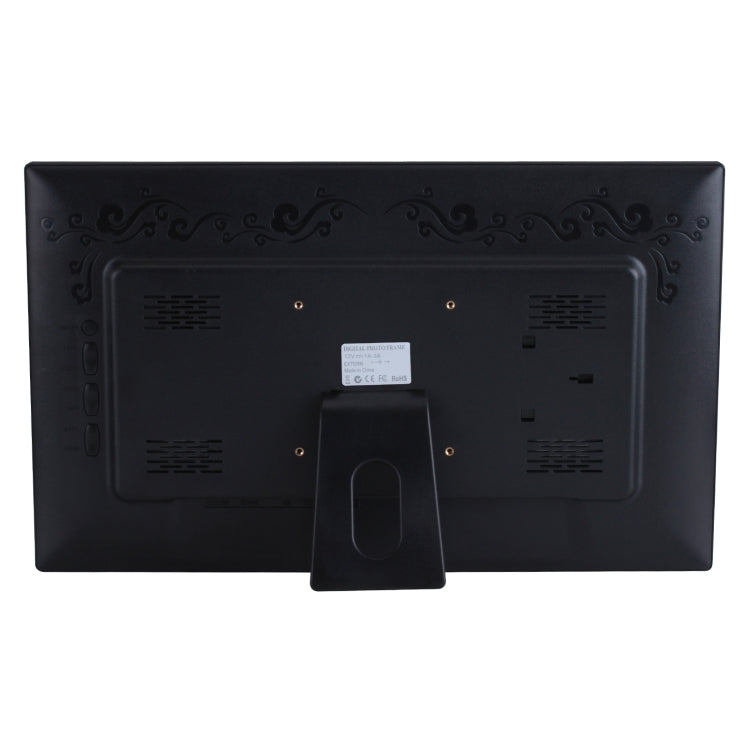23.6 inch LED Screen Digital Photo Frame, Plug Type:EU Plug(Black)