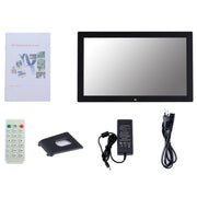 23.6 inch LED Screen Digital Photo Frame, Plug Type:EU Plug(Black)