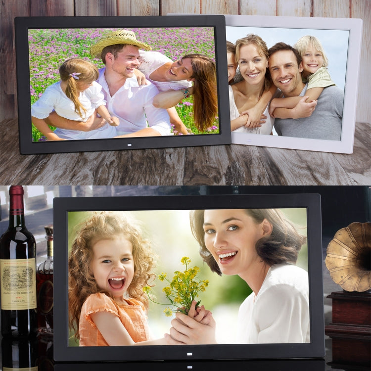 23.6 inch LED Screen Digital Photo Frame, Plug Type:EU Plug(Black)