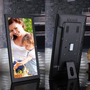 23.6 inch LED Screen Digital Photo Frame, Plug Type:EU Plug(Black)