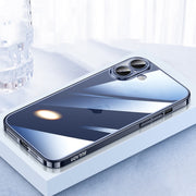 For iPhone 16 SULADA JINGJIA Series Lens Protector Hard PC Phone Case(Blue)