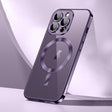For iPhone 16 Pro Max SULADA MagSafe Plating TPU Shockproof Phone Soft Case(Dark Purple) - iPhone 16 Pro Max Cases by SULADA | Online Shopping South Africa | PMC TechLife | Buy Now Pay Later Mobicred