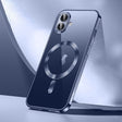 For iPhone 16 Plus SULADA MagSafe Plating TPU Shockproof Phone Soft Case(Titanium Blue) - iPhone 16 Plus Cases by SULADA | Online Shopping South Africa | PMC TechLife | Buy Now Pay Later Mobicred