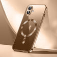 For iPhone 16 Plus SULADA MagSafe Plating TPU Shockproof Phone Soft Case(Gold) - iPhone 16 Plus Cases by SULADA | Online Shopping South Africa | PMC TechLife | Buy Now Pay Later Mobicred