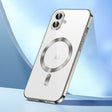 For iPhone 16 SULADA MagSafe Plating TPU Shockproof Phone Soft Case(Titanium Grey) - iPhone 16 Cases by SULADA | Online Shopping South Africa | PMC TechLife | Buy Now Pay Later Mobicred