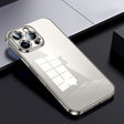 For iPhone 16 Pro Max SULADA Shine Through Series Plating TPU Transparent Phone Case(Titanium Grey) - iPhone 16 Pro Max Cases by SULADA | Online Shopping South Africa | PMC TechLife | Buy Now Pay Later Mobicred