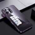 For iPhone 16 Pro SULADA Shine Through Series Plating TPU Transparent Phone Case(Dark Purple) - iPhone 16 Pro Cases by SULADA | Online Shopping South Africa | PMC TechLife | Buy Now Pay Later Mobicred