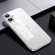 For iPhone 16 Plus SULADA Shine Through Series Plating TPU Transparent Phone Case(Silver) - iPhone 16 Plus Cases by SULADA | Online Shopping South Africa | PMC TechLife | Buy Now Pay Later Mobicred