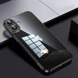 For iPhone 16 SULADA Shine Through Series Plating TPU Transparent Phone Case(Space Black) - iPhone 16 Cases by SULADA | Online Shopping South Africa | PMC TechLife | Buy Now Pay Later Mobicred