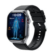 ET585 2.04 inch Silicone Strap IP68 Waterproof Smart Watch, Support ECG / Blood Composition Measurement(Black) - Smart Watches by PMC TechLife | Online Shopping South Africa | PMC TechLife | Buy Now Pay Later Mobicred