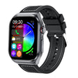 ET585 2.04 inch Nylon Strap IP68 Waterproof Smart Watch, Support ECG / Blood Composition Measurement(Black) - Smart Watches by PMC TechLife | Online Shopping South Africa | PMC TechLife | Buy Now Pay Later Mobicred