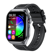 ET585 2.04 inch Nylon Strap IP68 Water-resistant Smart Watch, Support ECG / Blood Composition Measurement(Black)
