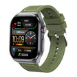 ET585 2.04 inch Nylon Strap IP68 Waterproof Smart Watch, Support ECG / Blood Composition Measurement(Green) - free shipping - PMC TechLife - Order now!