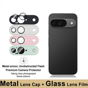 For Google Pixel 9 IMAK Metal Armor Premium Camera Protector Film(Black)