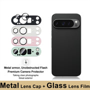 For Google Pixel 9 Pro IMAK Metal Armor Premium Camera Protector Film(Black)
