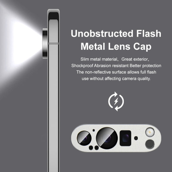 For Google Pixel 9 Pro IMAK Metal Armor Premium Camera Protector Film(Pink)