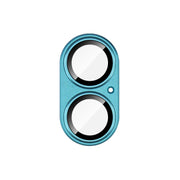 For iPhone 16 / 16 Plus IMAK Metal Armor Premium Camera Protector Film(Cyan)