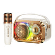 WK WD-03 Honey Portable Mini Bluetooth Speaker with RGB Light(Beige) - free shipping - PMC Jewellery - Order now!