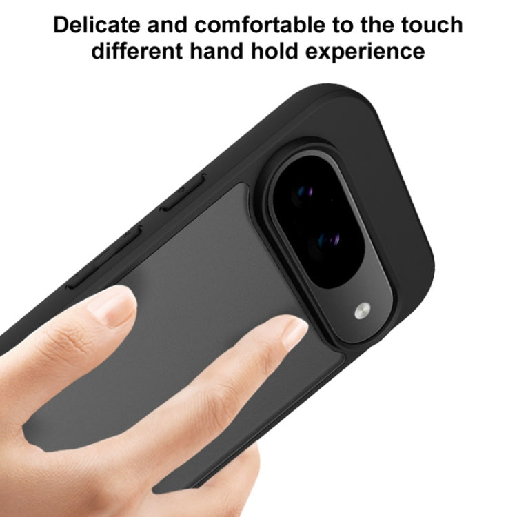 For Google Pixel 9 / 9 Pro imak UX-9B Series Four Corners Tiny Airbag Shockproof Phone Case(Black)