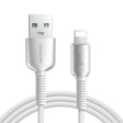 JOYROOM S-A51 Cutting-Edge Series 3A Fast Charging Data Cable, USB-A to 8 Pin Cable, Length: 1.2m(Light Gray) - Normal Style Cable by JOYROOM | Online Shopping South Africa | PMC TechLife | Buy Now Pay Later Mobicred