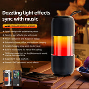 WK Beluga D12 Warrior Outdoor Water-resistant Portable Bluetooth Speaker(Black)
