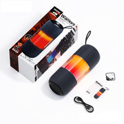 WK Beluga D12 Warrior Outdoor Water-resistant Portable Bluetooth Speaker(Black)
