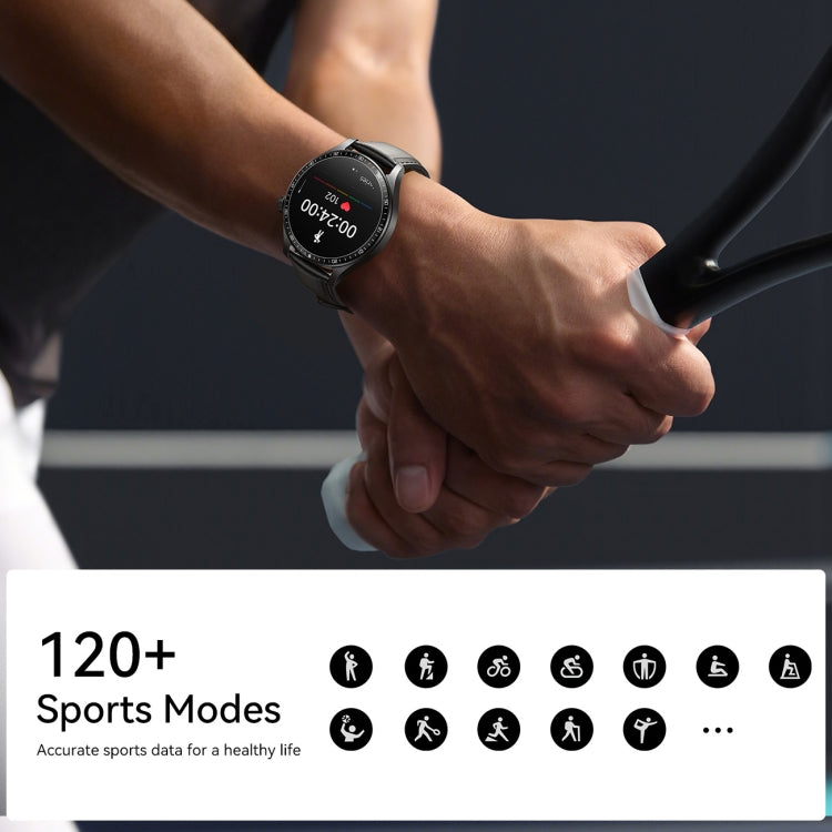 JOYROOM JR-FC2 Pro Classic Series Smart Watch, 1.46 inch Screen, Support BT Call / Heart Rate / Blood Oxygen(Space Grey)