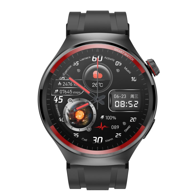 MT78 1.43 inch IP67 Water-resistant Smart Watch, Support Sleep Monitoring(Black)