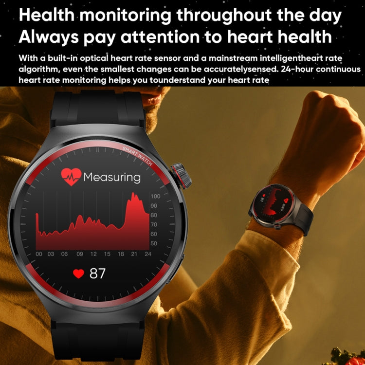 MT78 1.43 inch IP67 Water-resistant Smart Watch, Support Sleep Monitoring(Black)